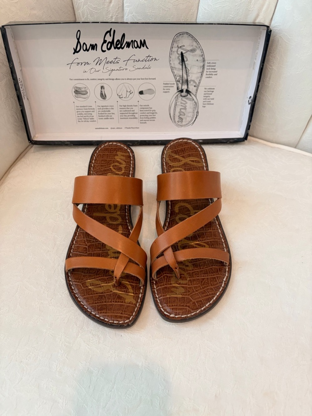 SAM EDELMAN GAEL SANDALS SADDLE SIZE 7M